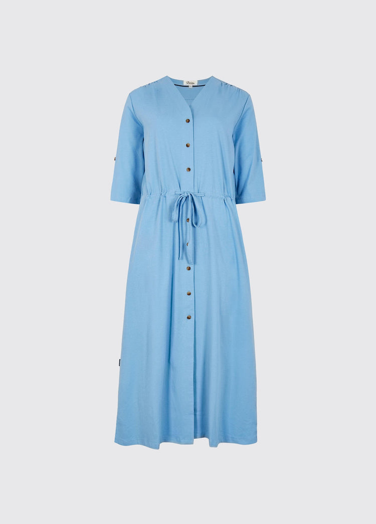 Robe chemise midi Hanlon - Azure