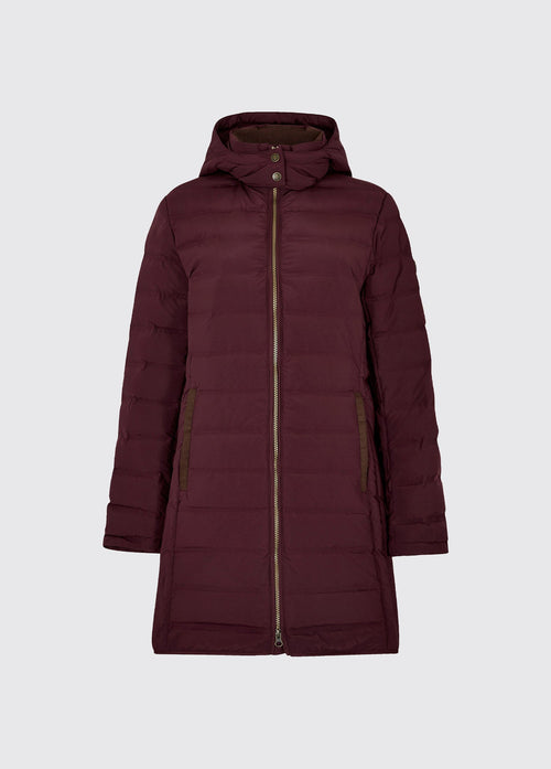 Ballybrophy Quilted Jacket - Ox Blood