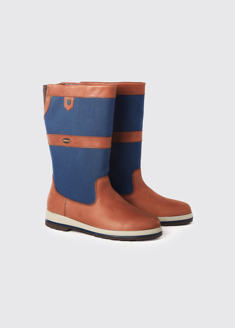 Shamrock ExtraFit™ Damen Segelstiefel - Navy/Brown
