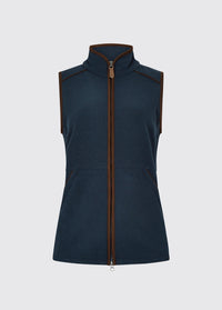 Carbury Ladies' Fleece Vest - Navy