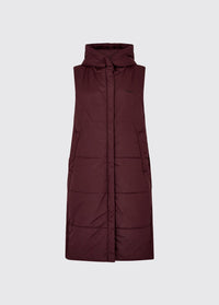 Ryan Women’s Hooded Vest - Ox Blood
