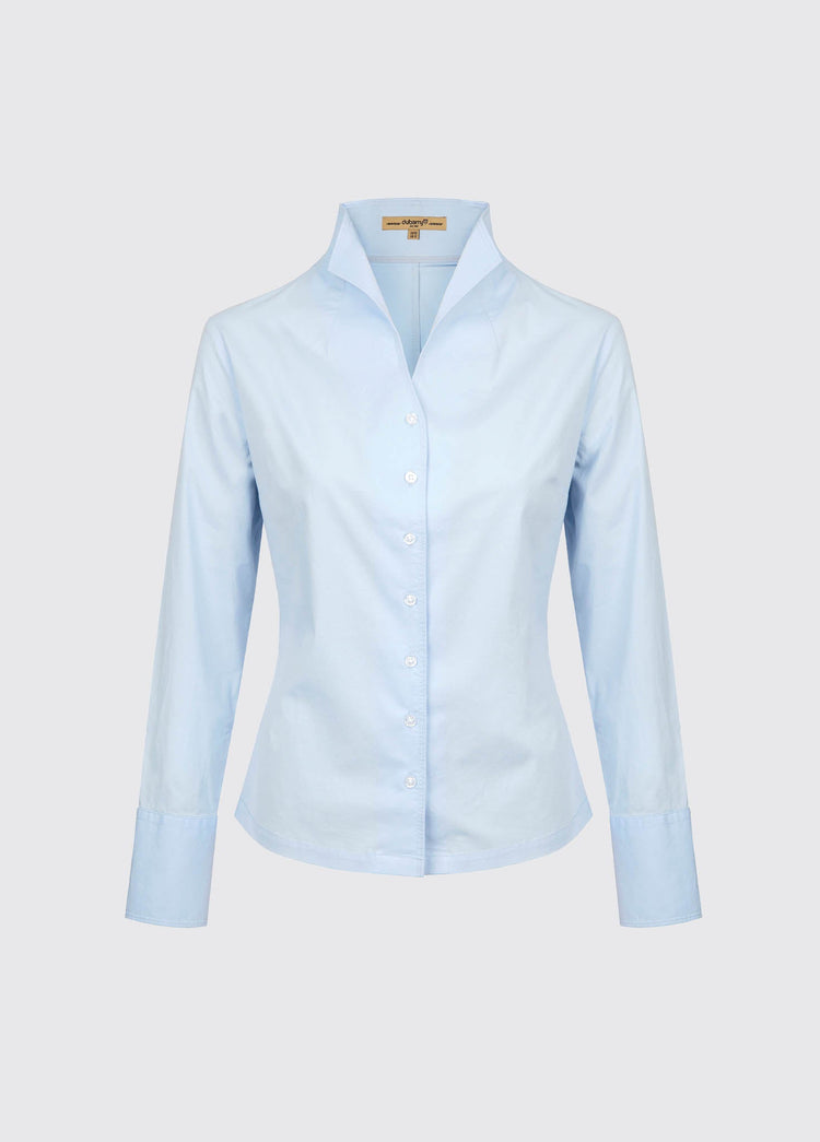 Chemise à manches longues avec col portrait Snowdrop -  Pale Blue