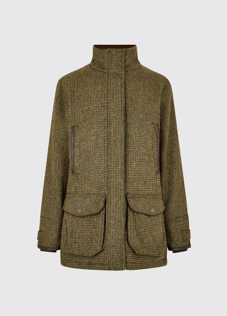 Ballynahinch Ladies' Tweed Field Coat - Heath