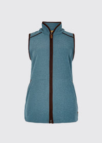 Carbury Ladies' Fleece Vest - Indigo